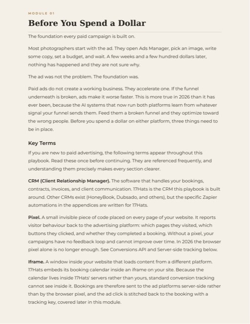 The Headshot Studio Ads Playbook, page 2